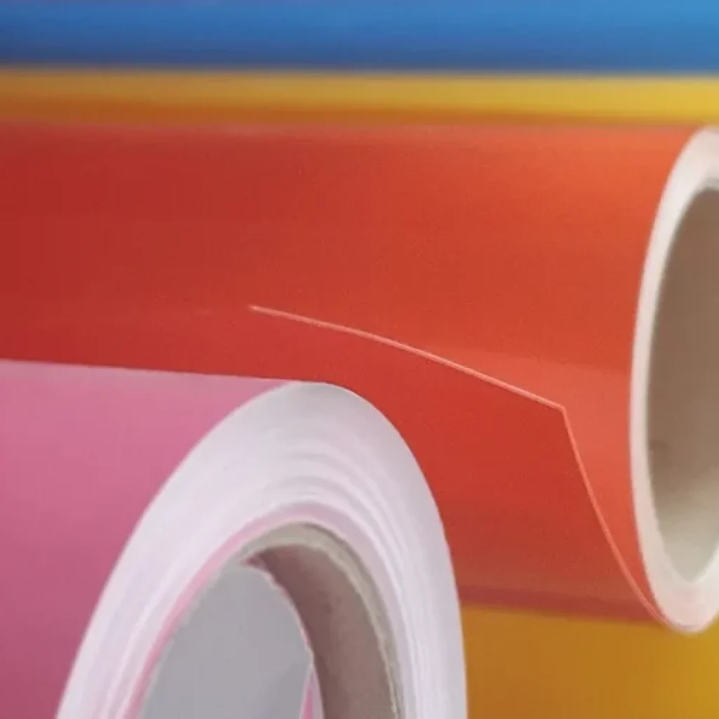 La historia del vinilo se remonta a poco más de un siglo. El PVC (cloruro de polivinilo) se creó en el año de 1872 por Eugen Baumann, químico alemán creador de este innovador material, quien en ningún momento realizó un esfuerzo por patentar el hoy tan popular invento.