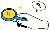 icono mano lupa
